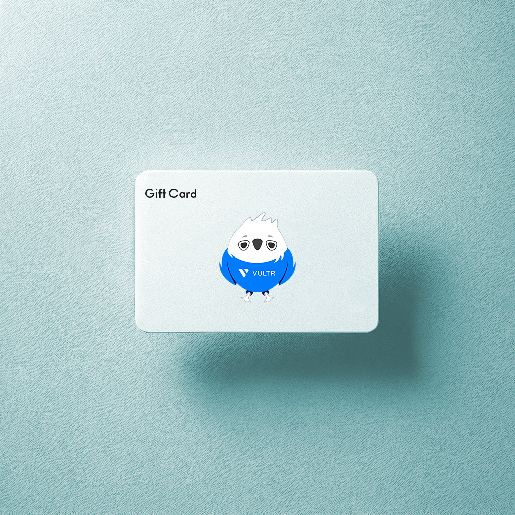 VULTR Swag Shop Gift Card